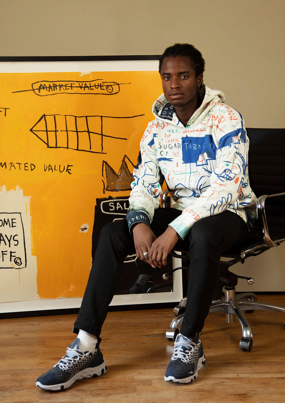 Basquiat "Hollywood Africans" Unisex Hoodie - Web Exclusive