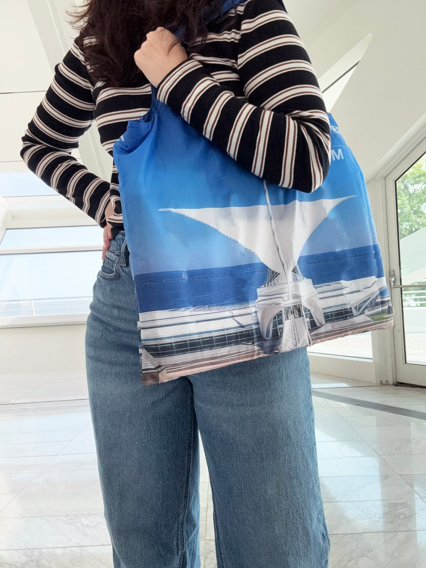 MAM Building Foldable Tote Bag