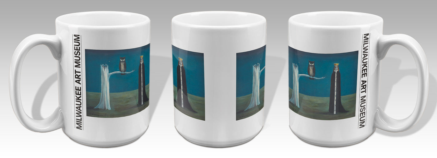 Queen and Owl in Tree Mug