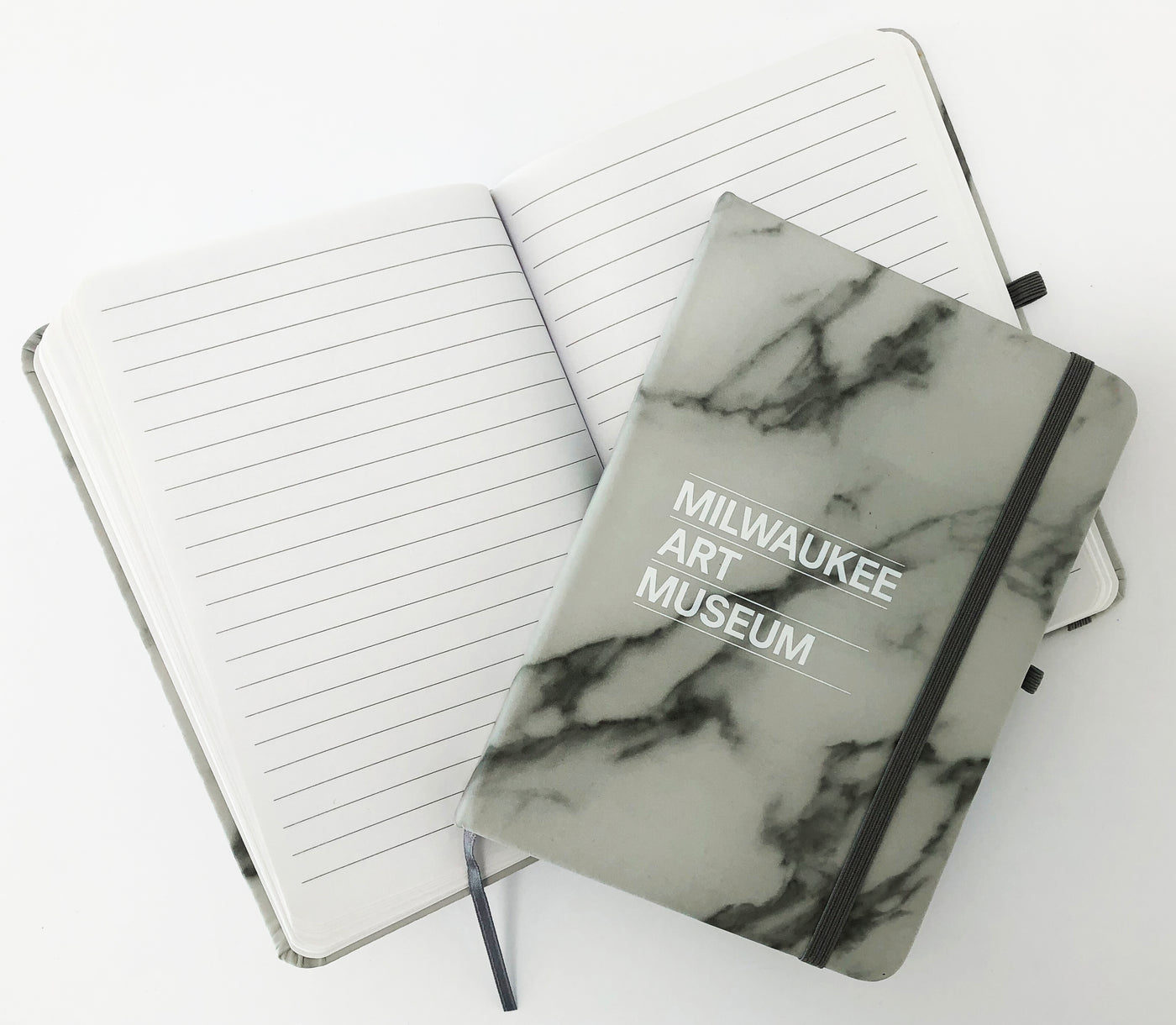 Milwaukee Art Museum Marble Lined Notebook · Milwaukee Art Museum