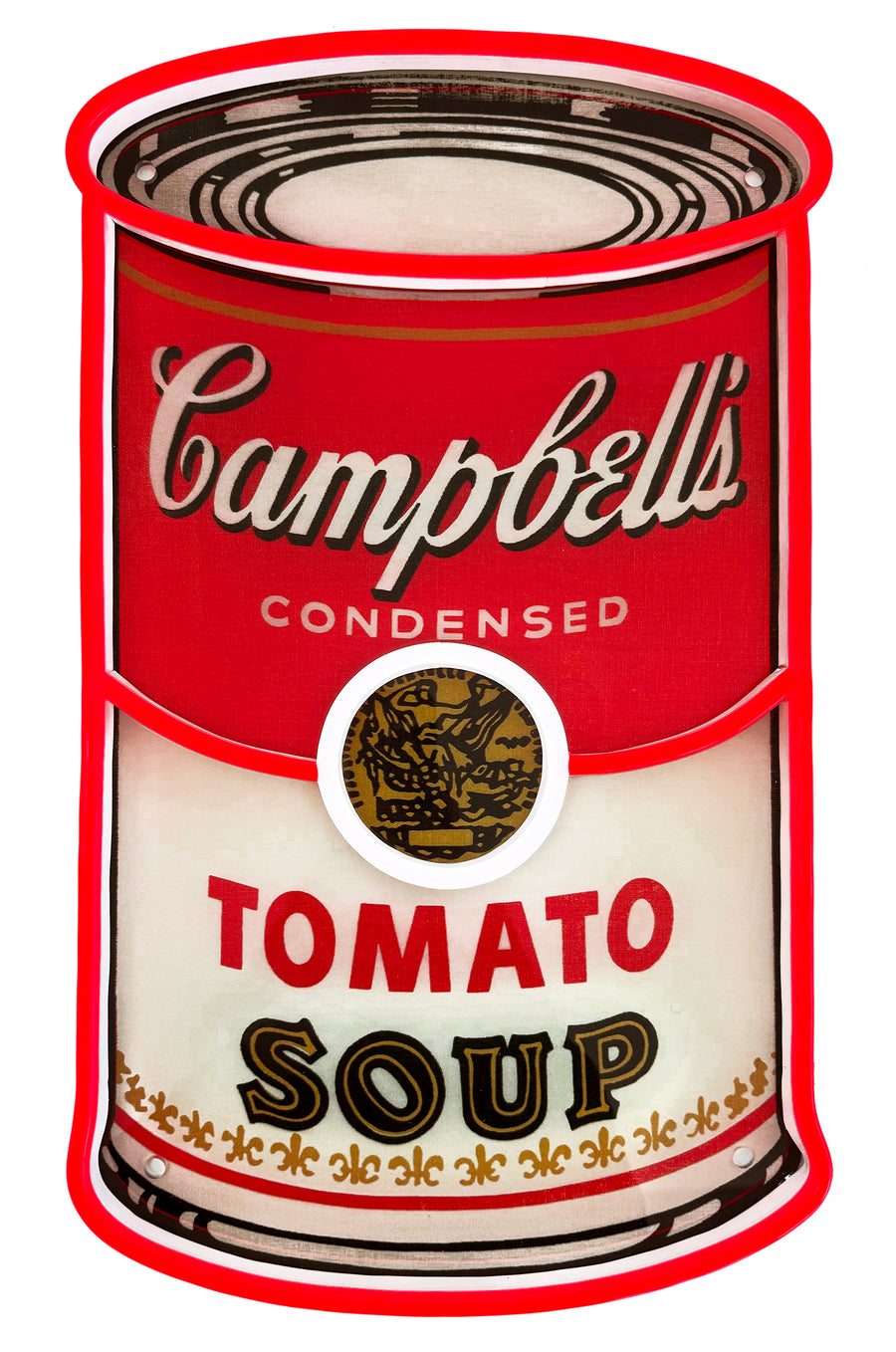 Warhol Soup Can Neon Sign