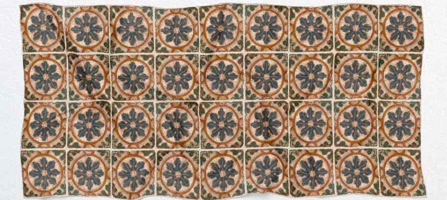 Spanish Tile Scarf