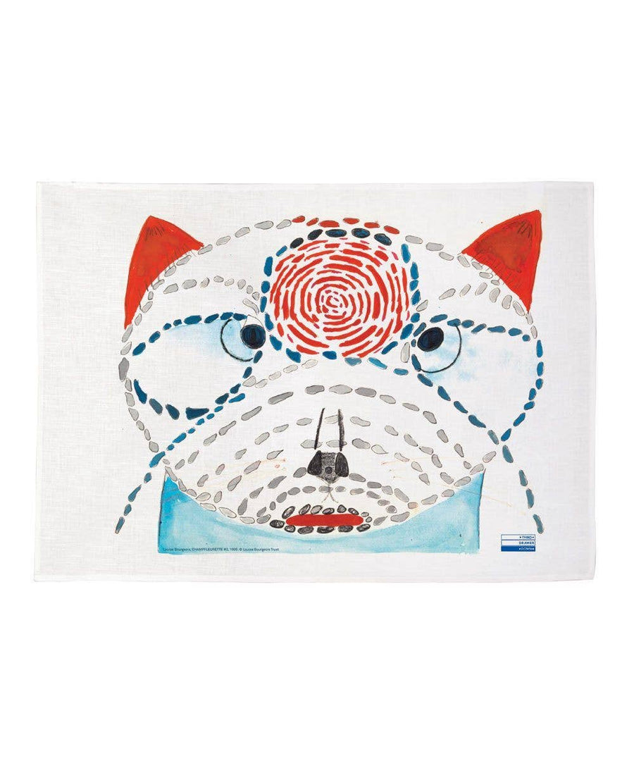 Champfleurette #2 Tea Towel x Louise Bourgeois