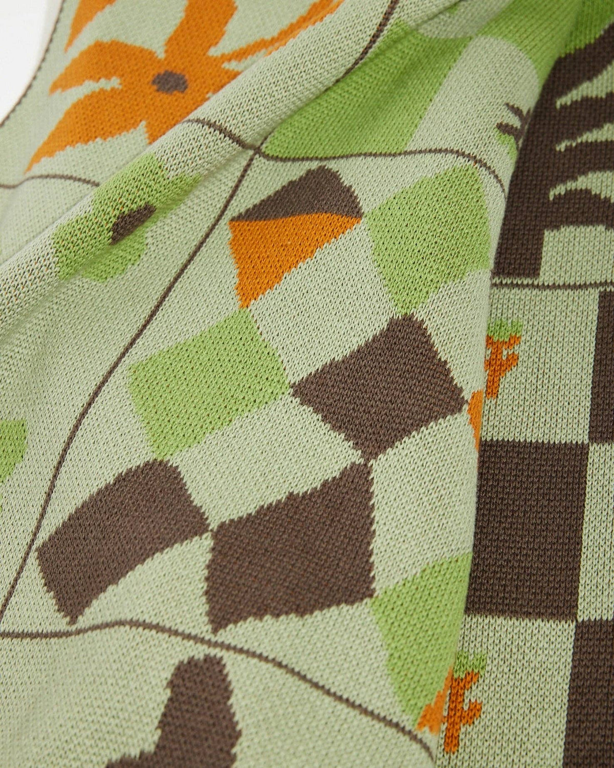 Toni Darling Frank - Knit Scarf - Cotton - Made in USA