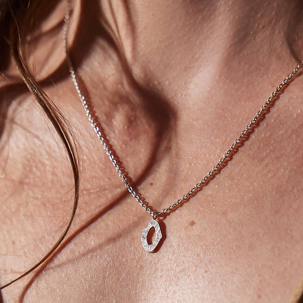 Sterling Silver Canyon Tiny Charm Necklace