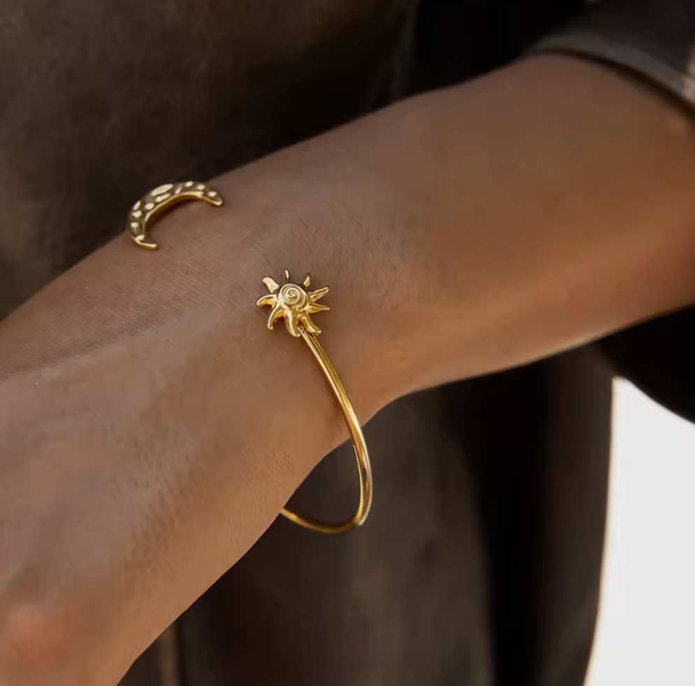 New Moon Open Cuff Bracelet