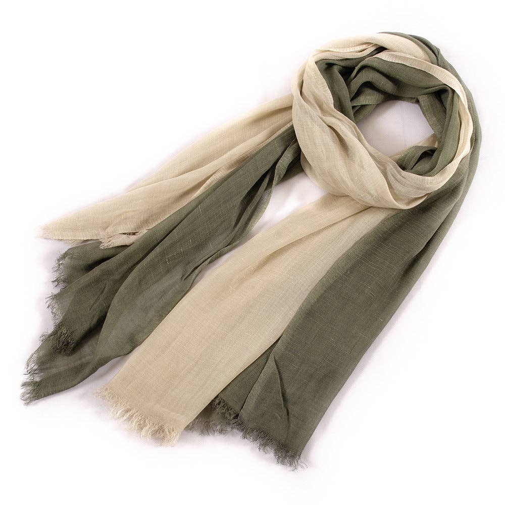 Scarvii - Elegant Contrast Style Long Scarf
