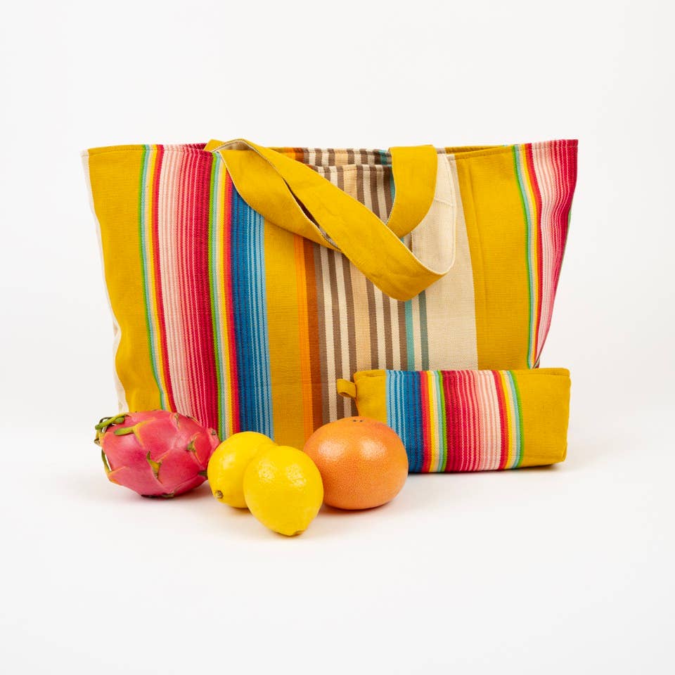 Handwoven Beach Tote