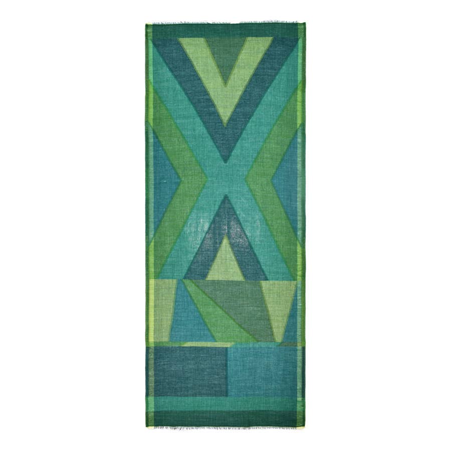 Emery Woven Geo Scarf