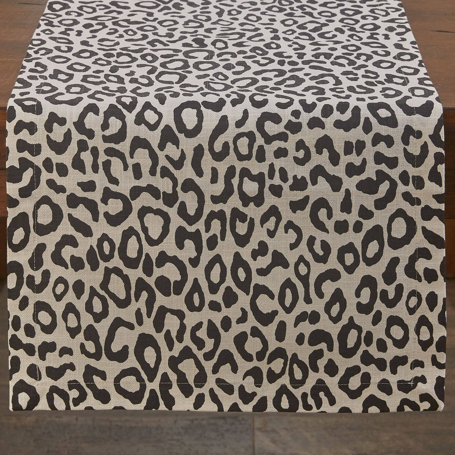 Leopard Printed Table Runner 72"L