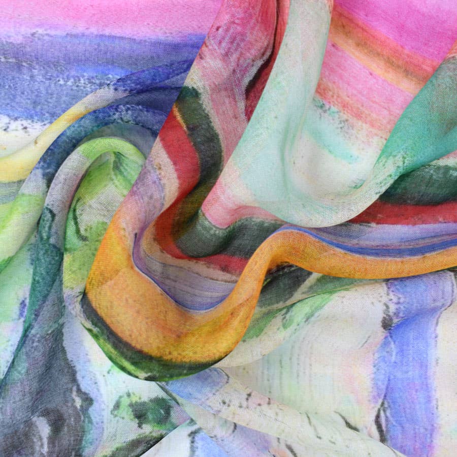Vita Painterly Window Scarf