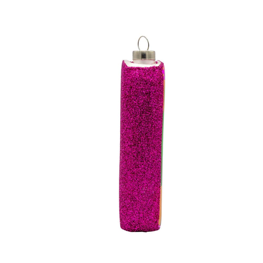 Chicka Chicka Boom Boom Book Cover Glass Ornament
