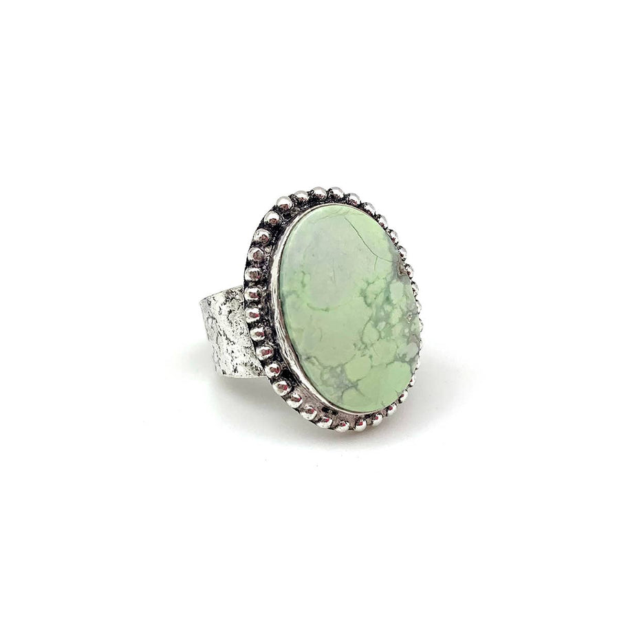 Kashi Lemon Chrysoprase Ring