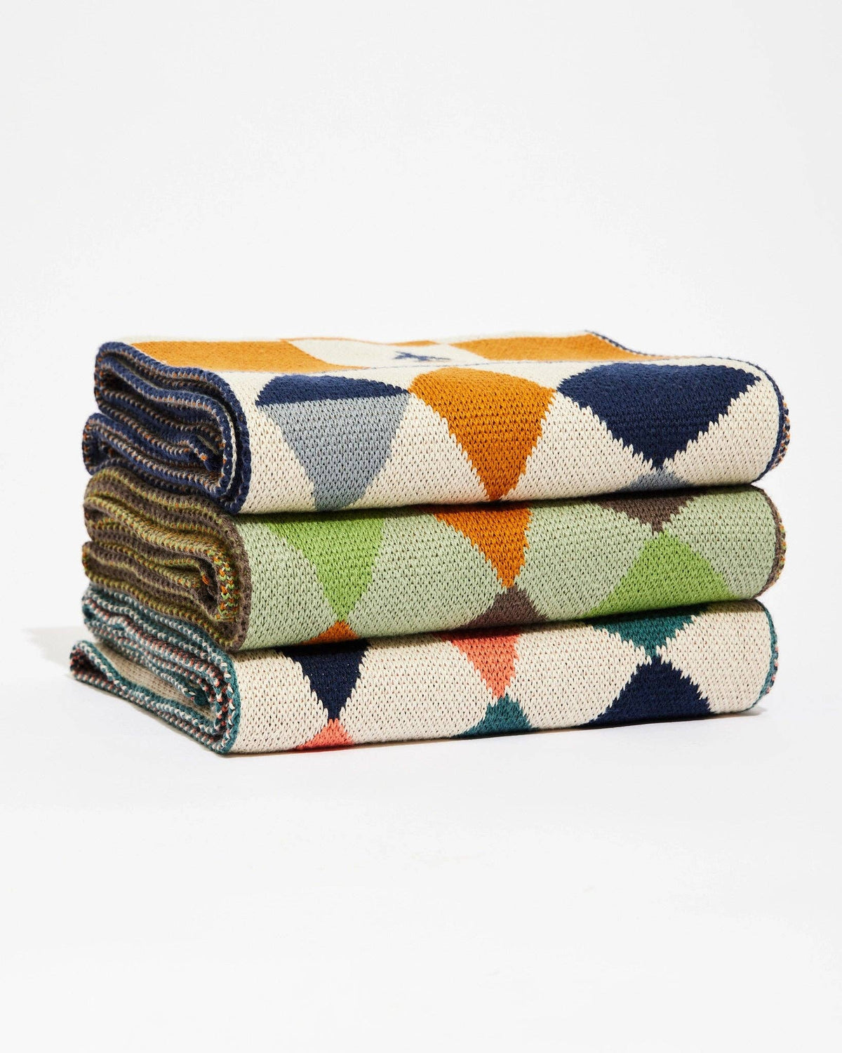 Toni Darling Frank - Knit Scarf - Cotton - Made in USA