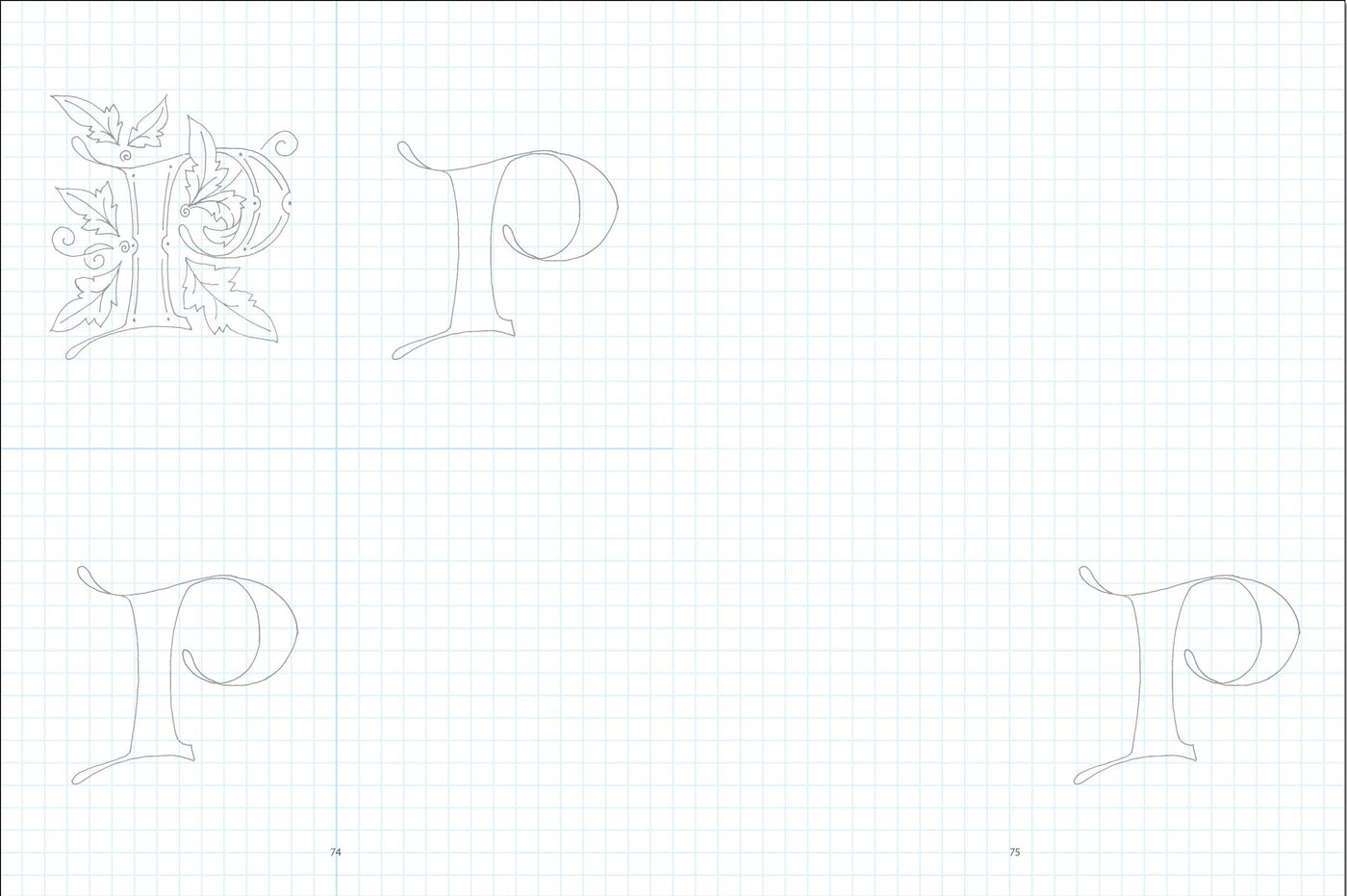 Illuminated Letters Sketchbook