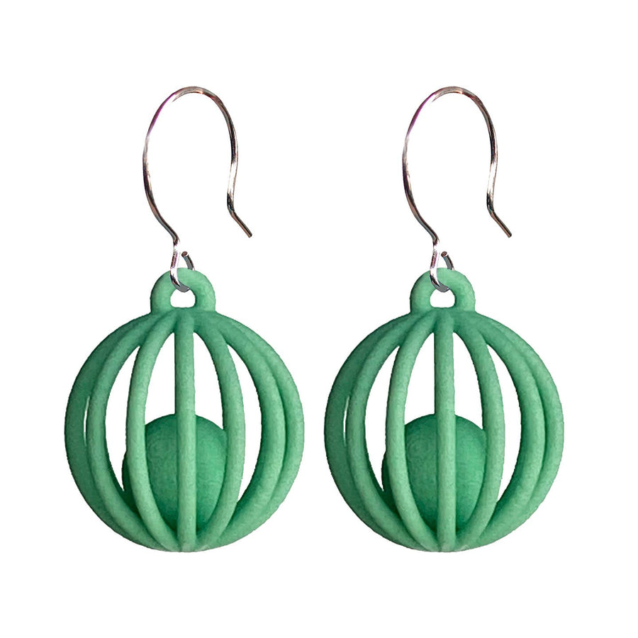 Clematisium Laser Printed Earring