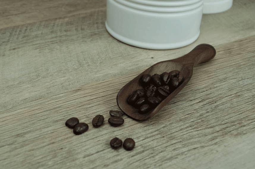 5" Small Walnut Wood Tea Scoop - Kitchen Serving Utensil
