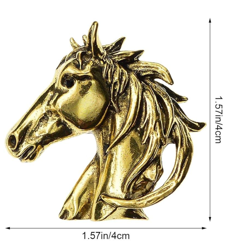 Tilly Brooch Equestrian Horse head 