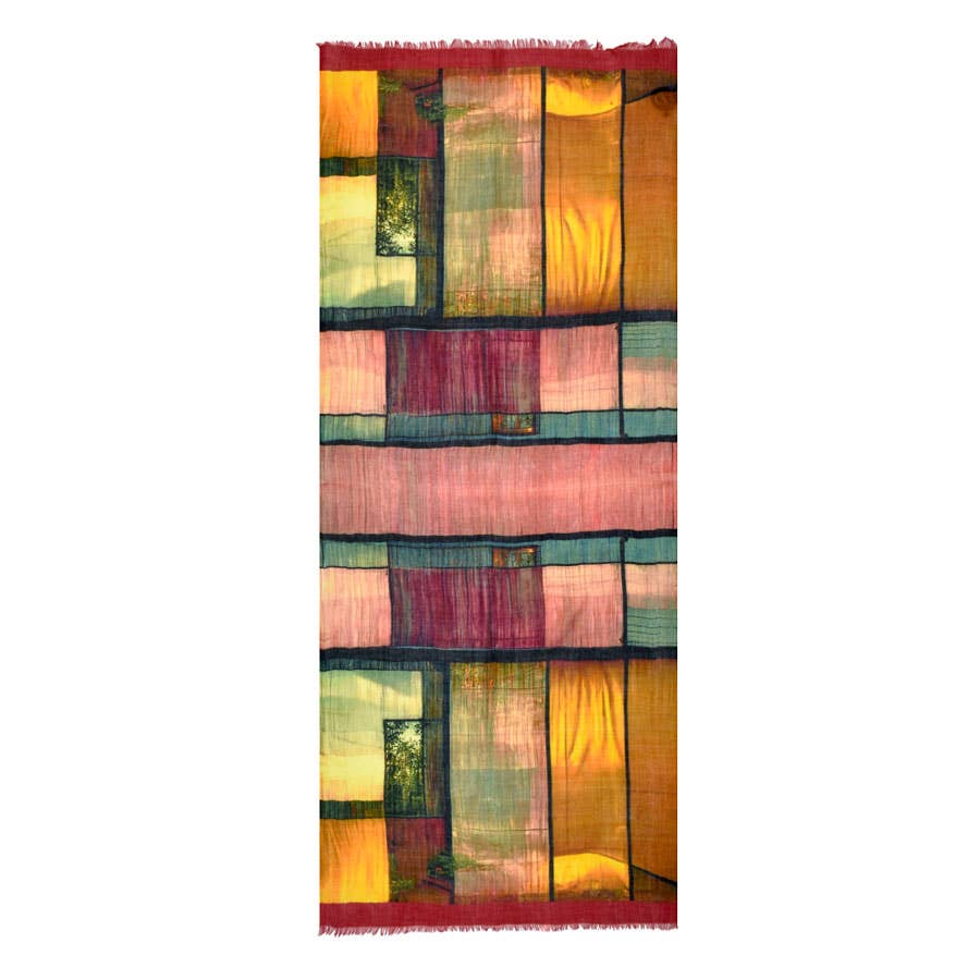 Bissett Artful Colorblock Scarf