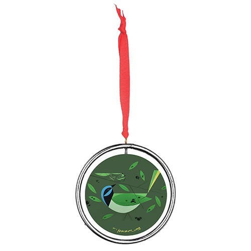 Charley Harper “Green Jay” Ornament