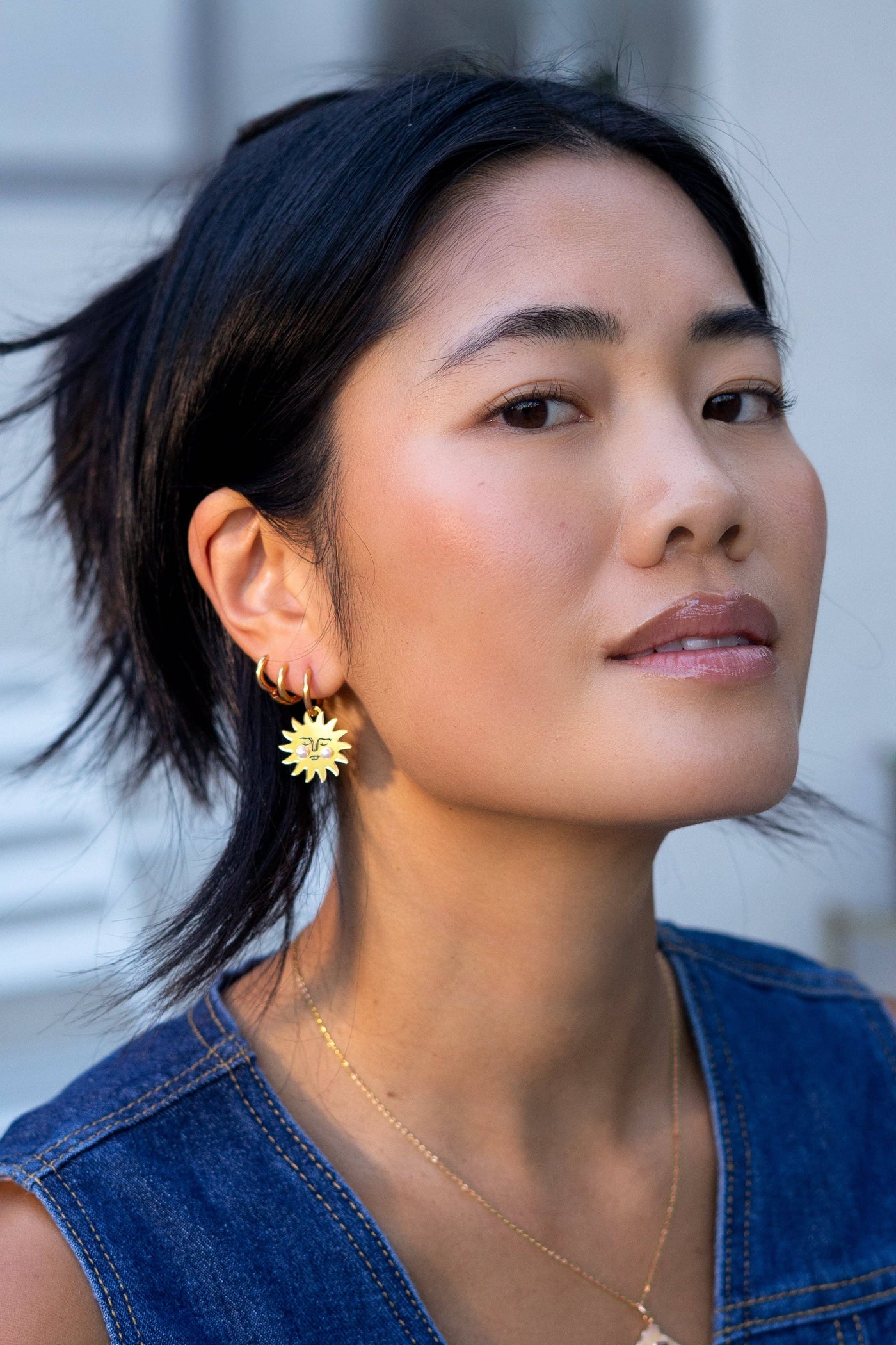 Celestial Hoop Earrings
