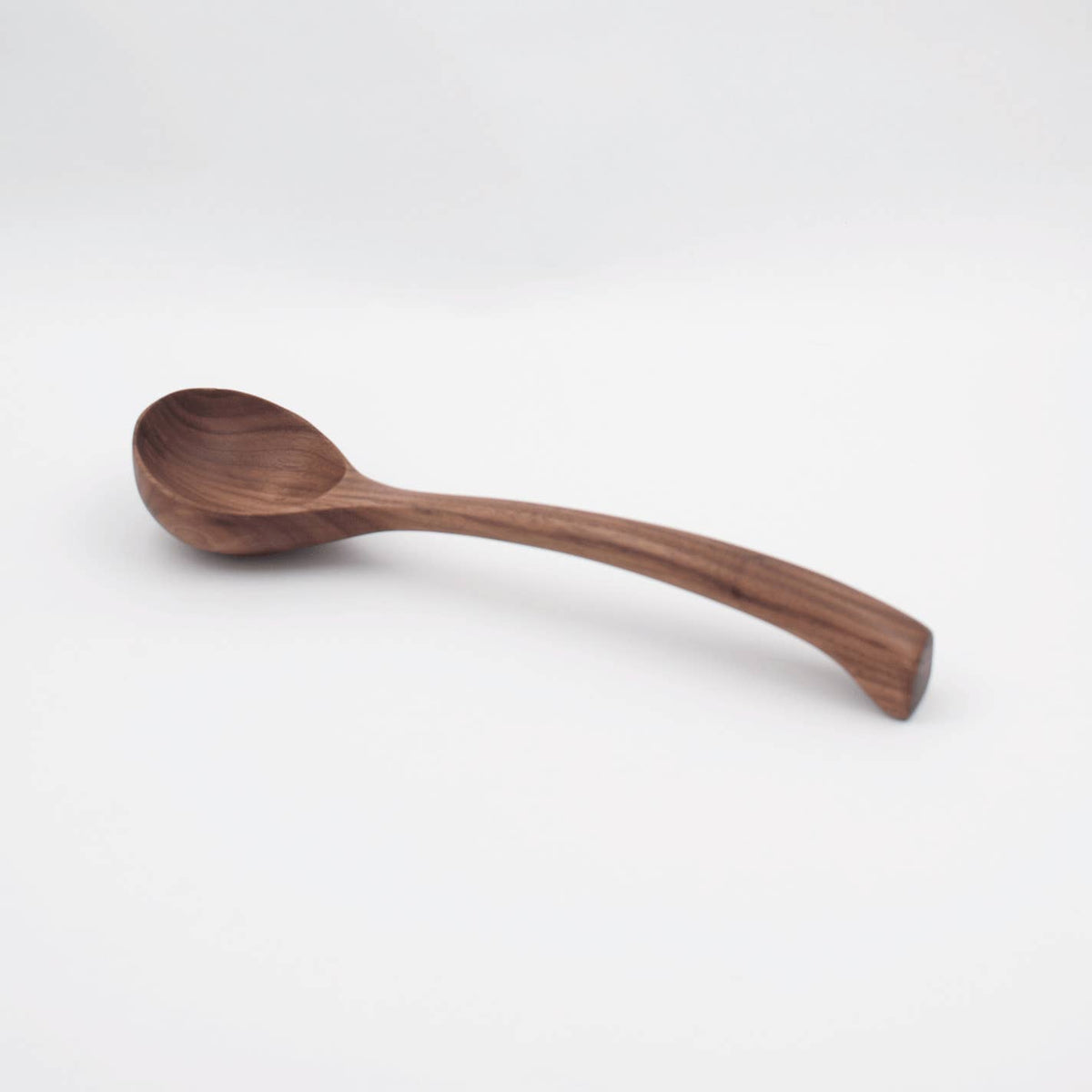 13" Walnut Wood Ladle - Kitchen Cooking Serving Utensil