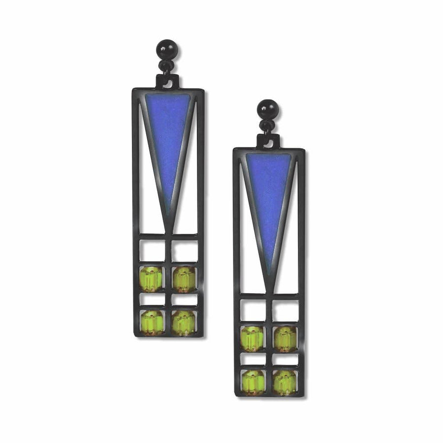 Frank Lloyd Wright - Light Screen Earrings