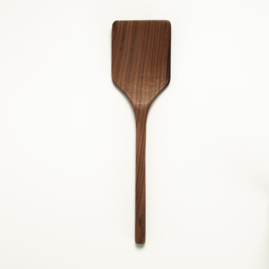 12" Walnut Wooden Spatula - Kitchen Cooking Utensil