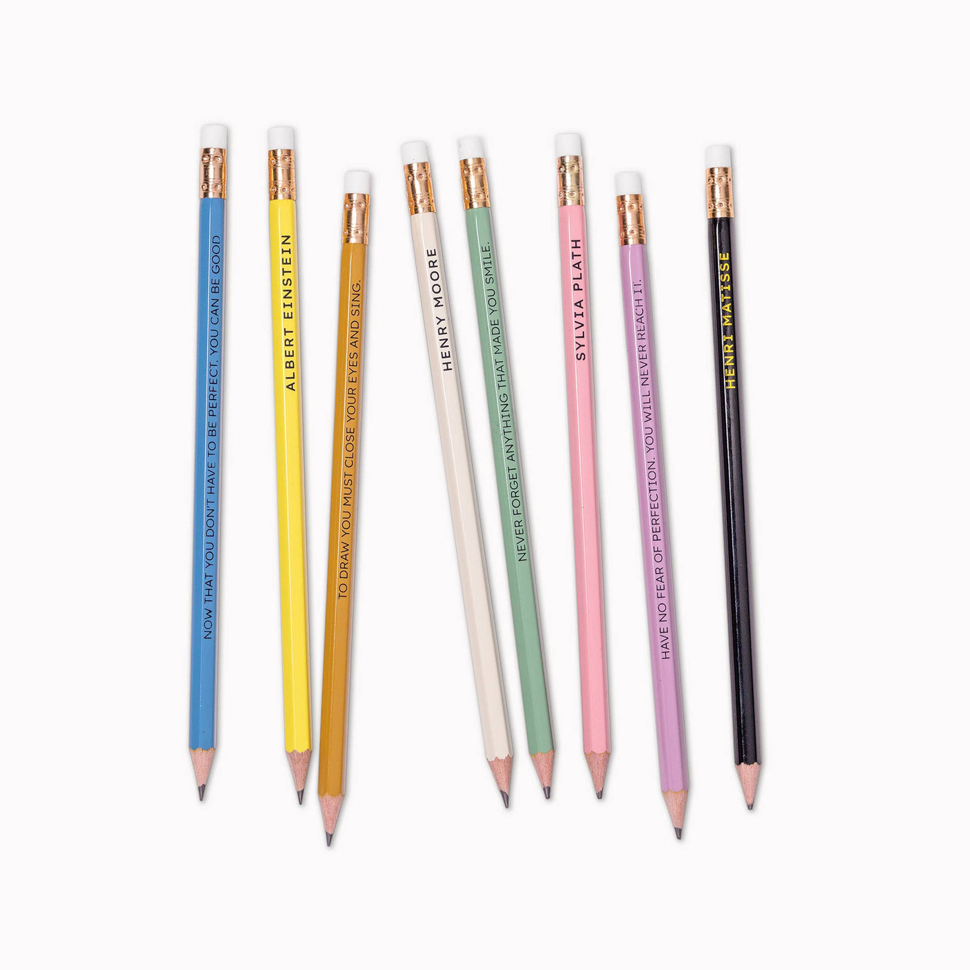 Artist Quote Pencil Set