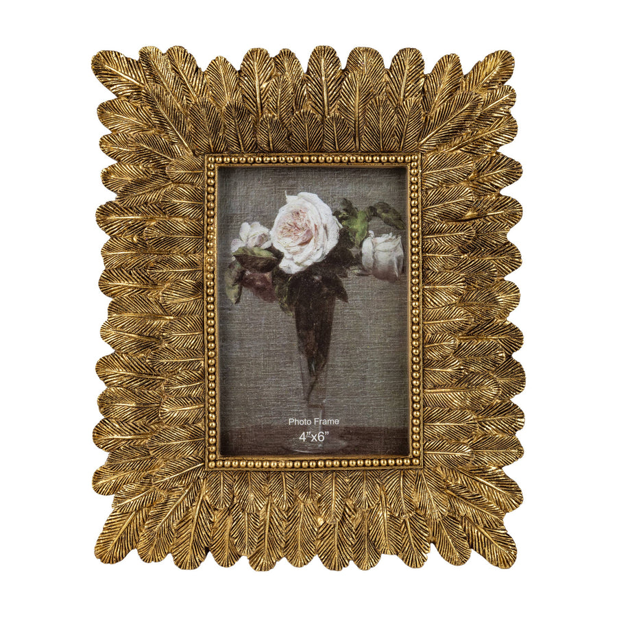 Feather Motif Picture Frame