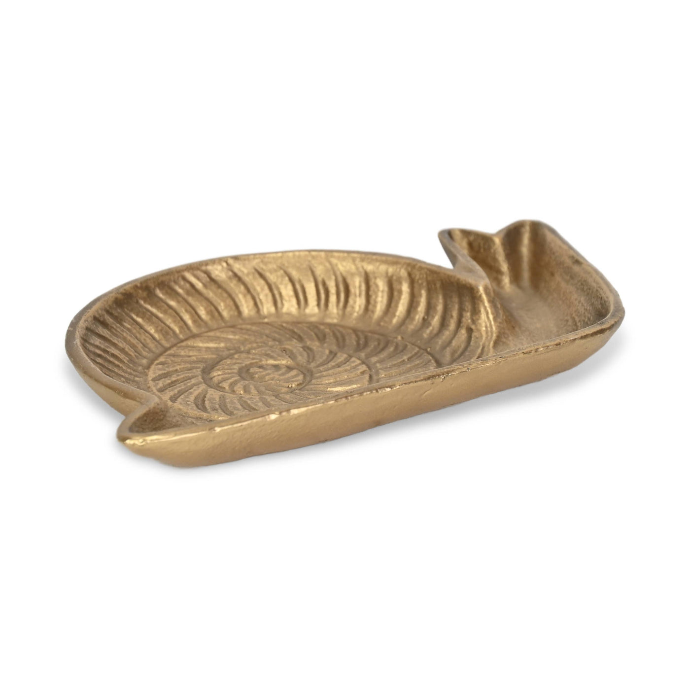 Golden Snail Cast Iron Catchall Tray