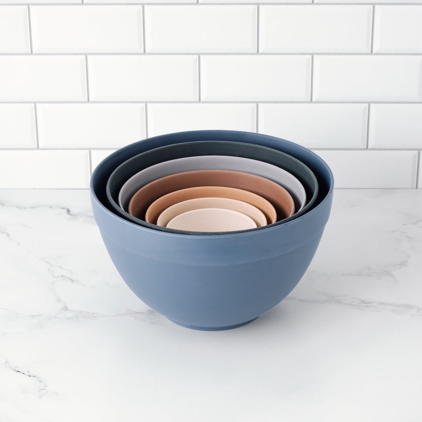 Bamboo Nesting Bowl Set - Neutrals