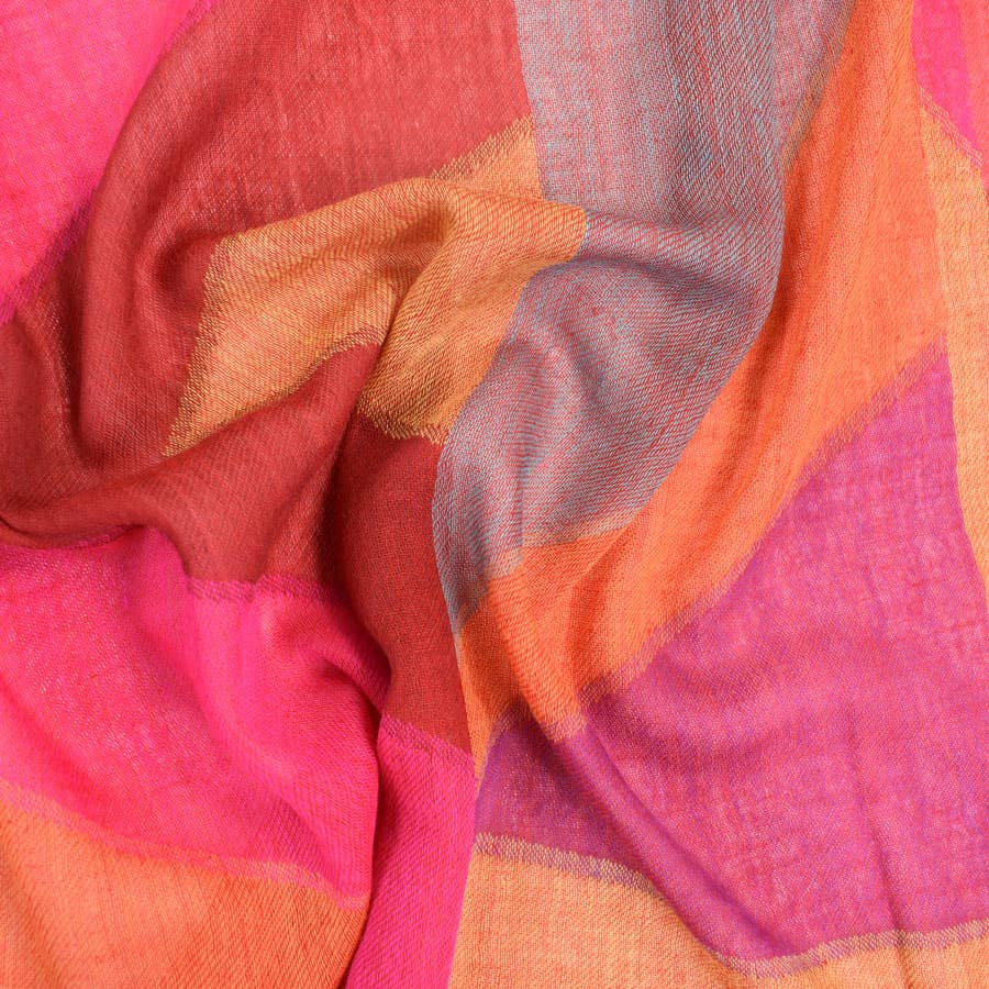 Emery Woven Geo Scarf