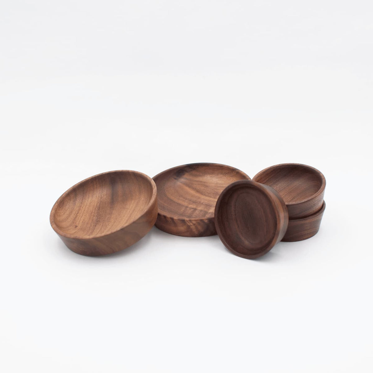 3.5" Walnut Wood Large Condiment Cup - Cookware & Serveware