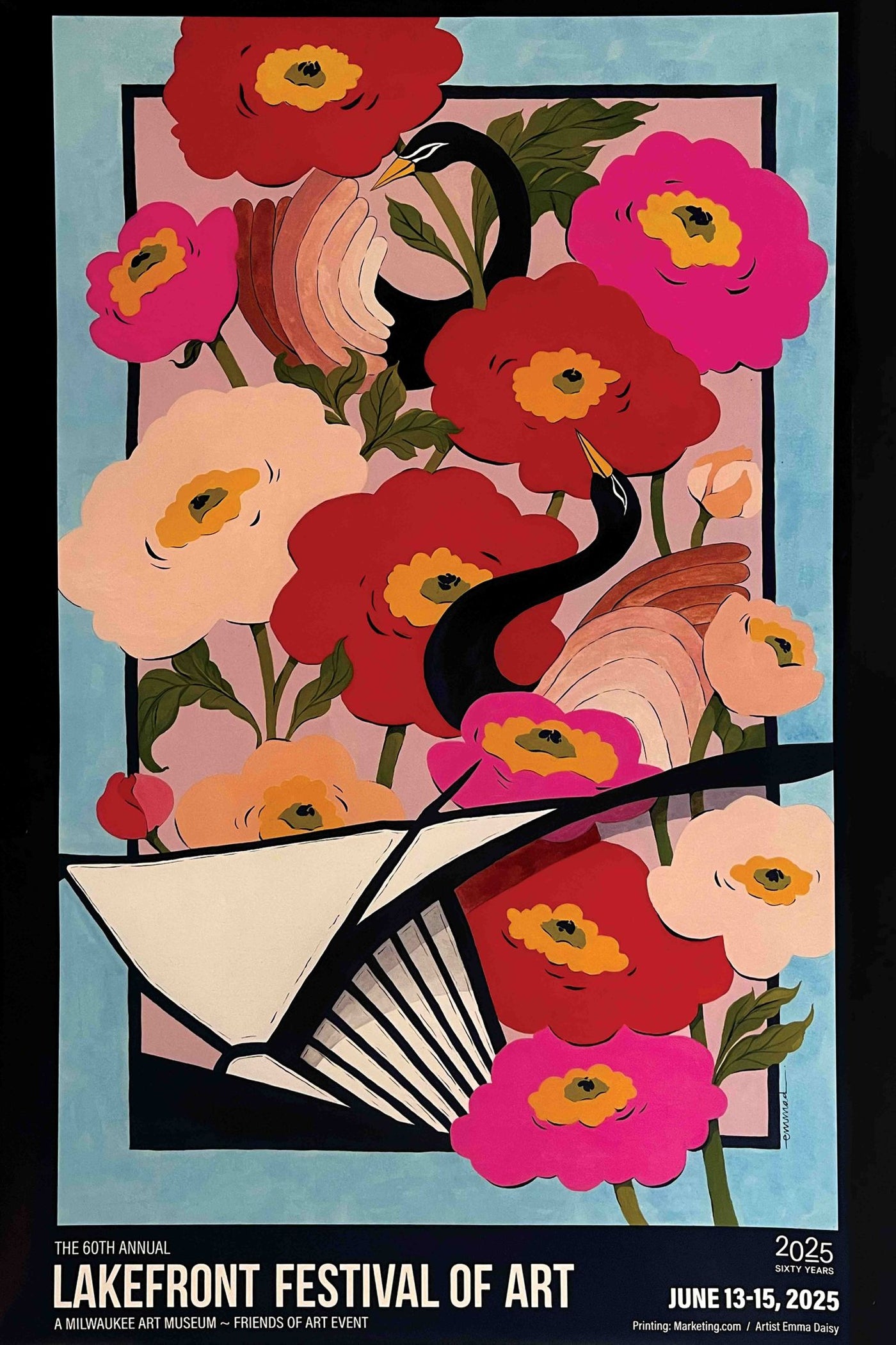 Lakefront Festival of Art 2025 Event Poster