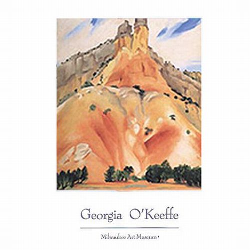 "Cliff Chimneys" by Georgia O'Keeffe