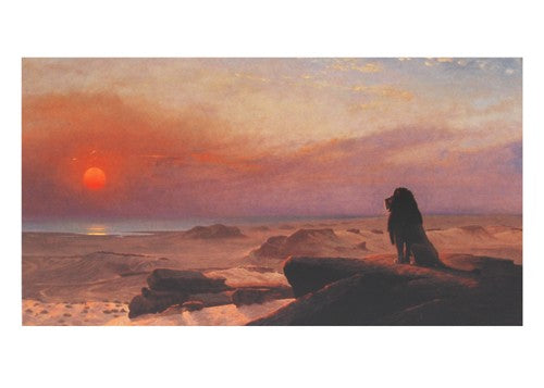 Jean-Leon Gerome: Two Majesties Notecard