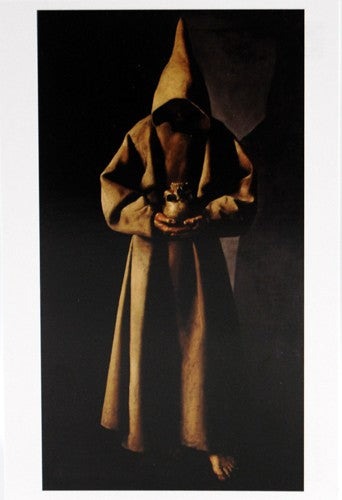 Francisco de Zurbaran:  Saint Francis Postcard