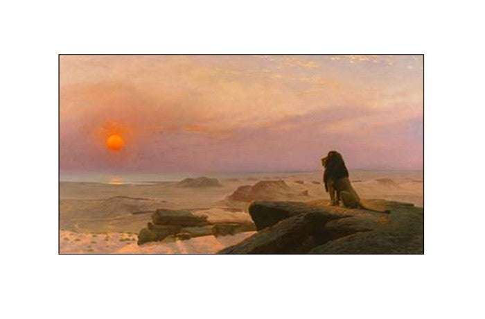 Jean-Leon Gerome: Two Majesties Magnet