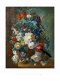 "Flowers in Terra-cotta Vase" by Jan van Os Postcard