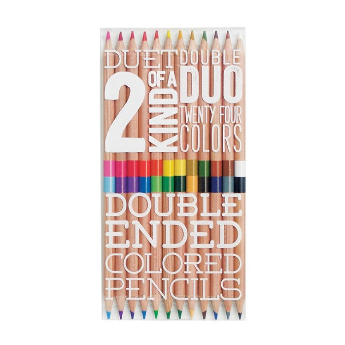 2 of a Kind Double Ended Colored Pencils