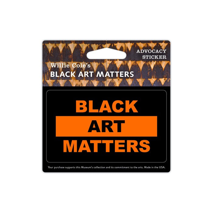 Black Art Matters Stickers - Set of Two - WEB ONLY EXCLUSIVE