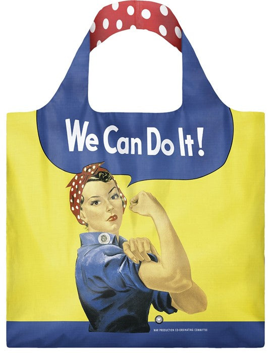 Rosie the Riveter Folded Tote - WEB ONLY EXCLUSIVE