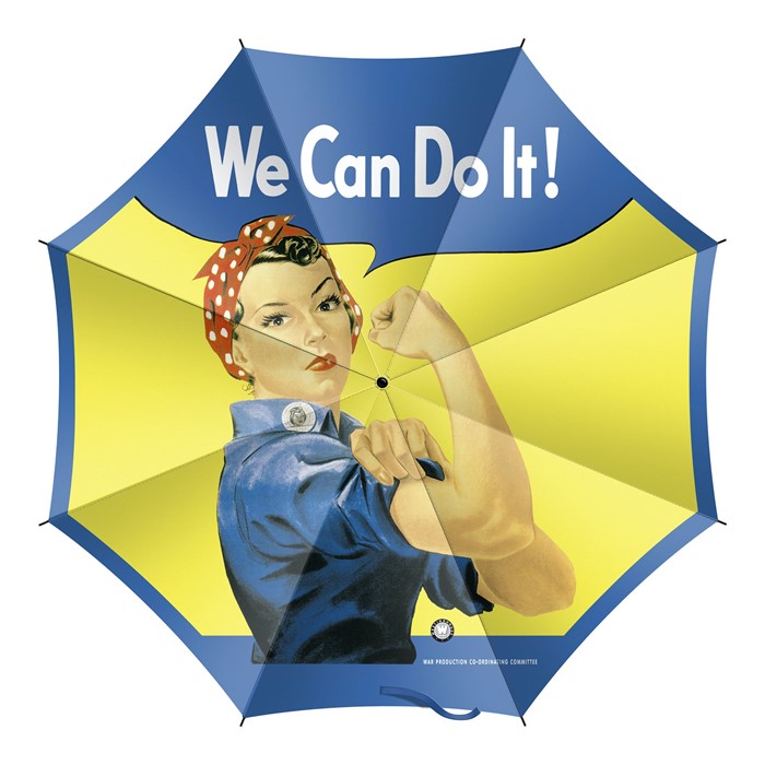 Rosie the Riveter Umbrella - WEB ONLY EXCLUSIVE