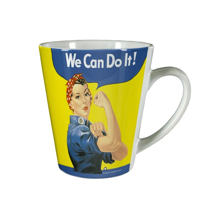 Rosie The Riveter Latte Mug - WEB ONLY EXCLUSIVE