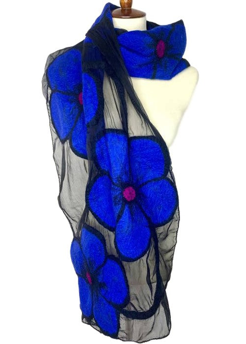 Midnight Flower Scarf - WEB ONLY EXCLUSIVE