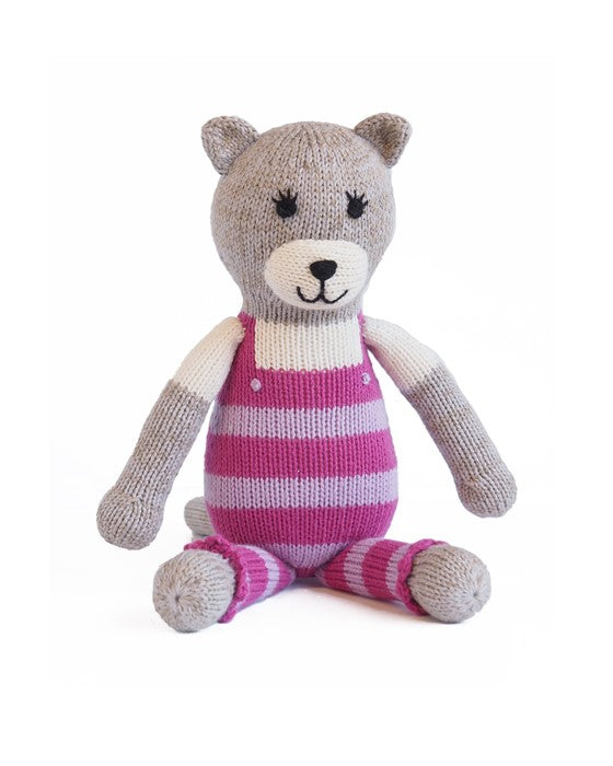 Knit Cat in Dungarees - Web Only Exclusive