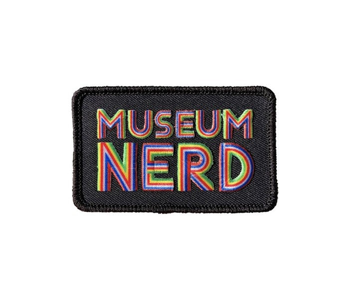 Museum Nerd - Embroidered Patch - Web Only Exclusive