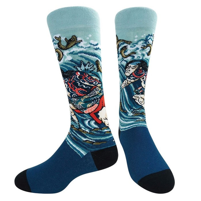 Japanese Fish Socks - Web Only Exclusive