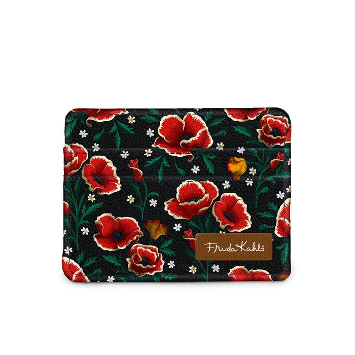 Frida Kahlo Poppies Slim Wallet - Web Only Exclusive